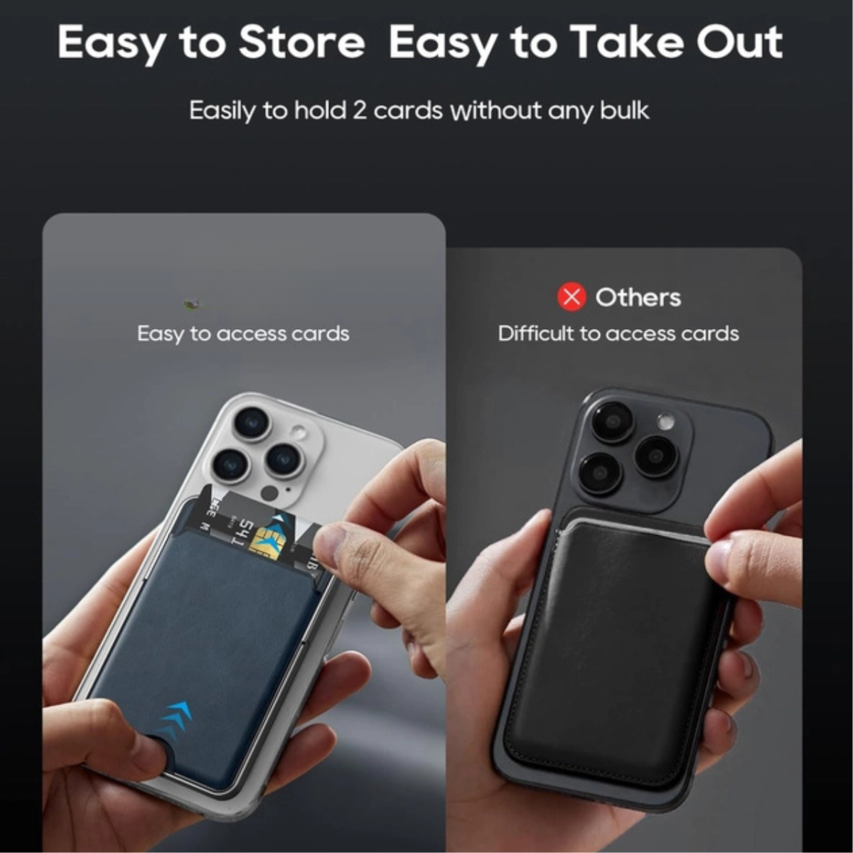 Power Bank MagSafe 5000 mAh with Wallet