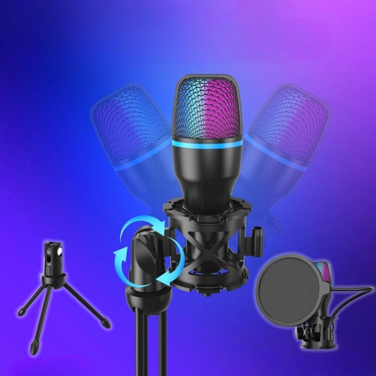 USB Microphone Cardioid Condenser for Gaming and Streaming