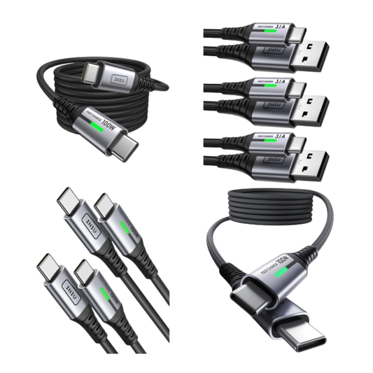 INIU USB-C Cable 100W 0.3m Fast Charging
