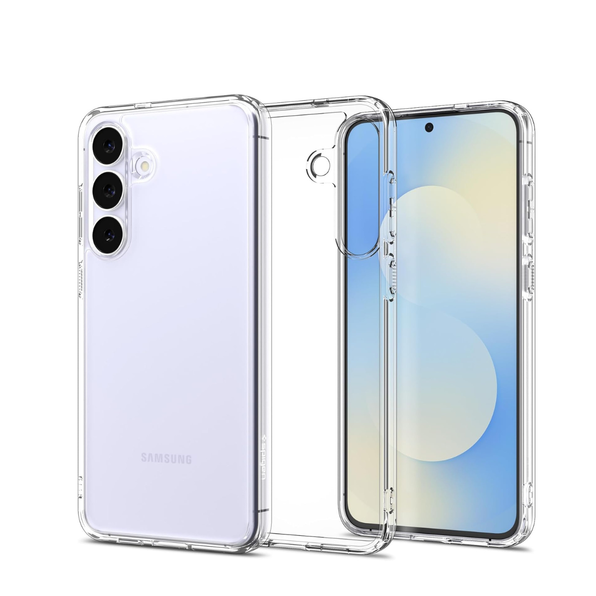 SAMSUNG S25 FE/SUPER CLEAR HYBRID Transparent Case