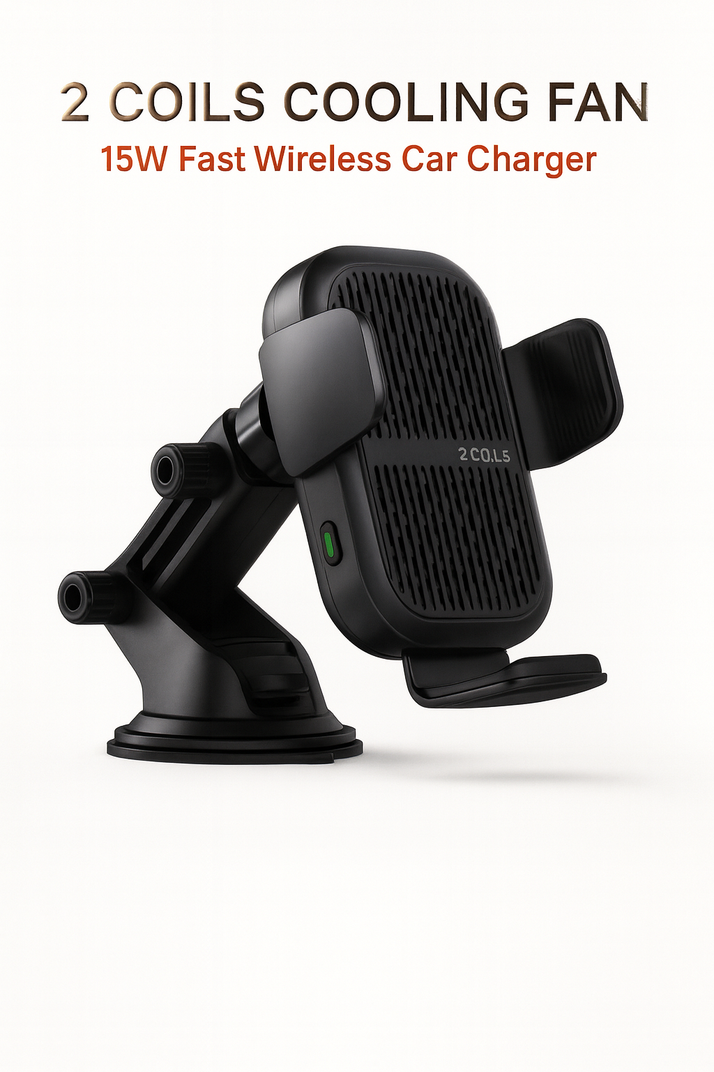 Wireless Charger (15W) Fast Car Charger