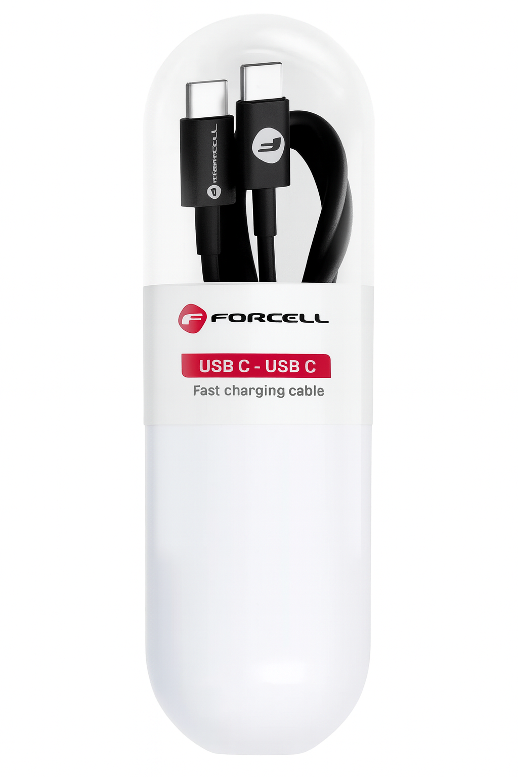 FORCELL 48WCable (C293 TUBA, USB-C 3.0 QC & PD) USB-C to USB-C