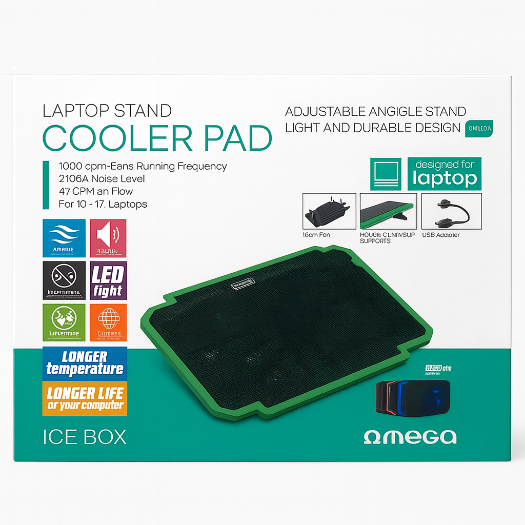 OMEGA "SNOWBALL" Laptop Cooler