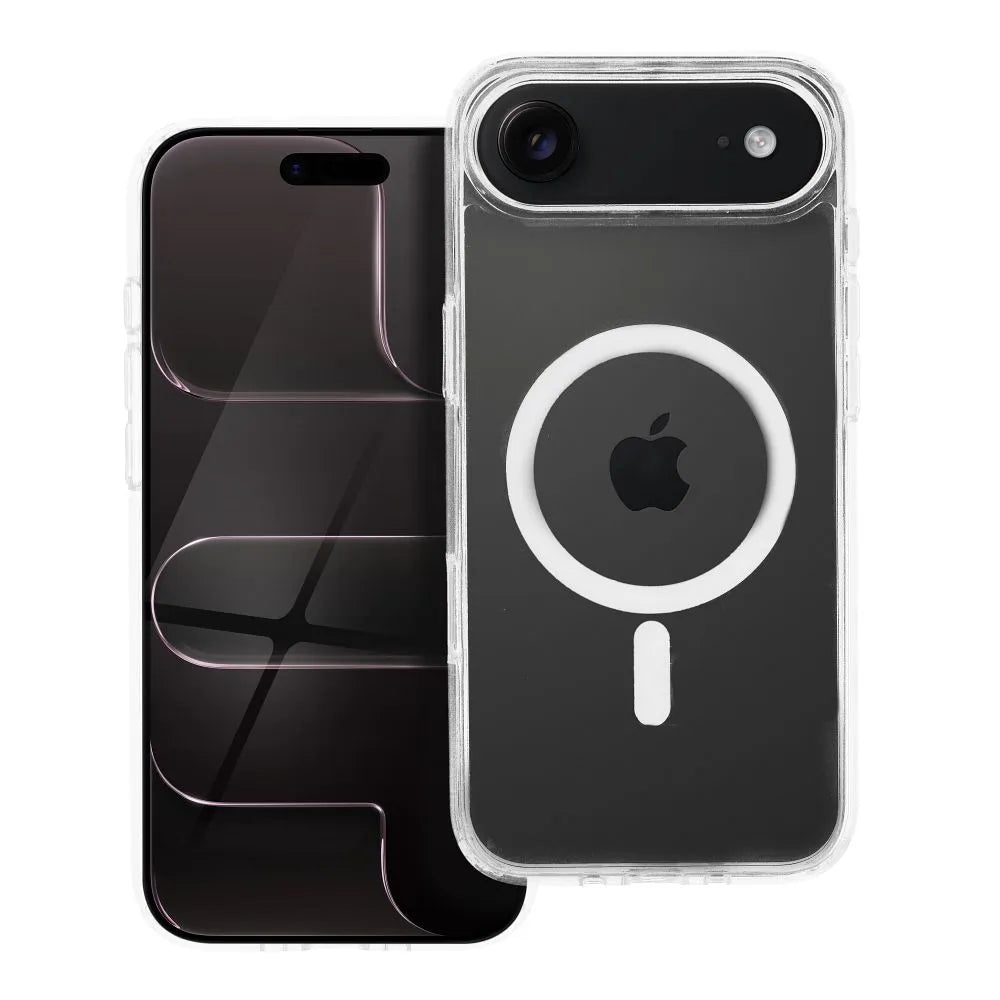 iPhone 17 Air Forcell F-Protect Clear Hybrid Premium MagSafe Case – Transparent