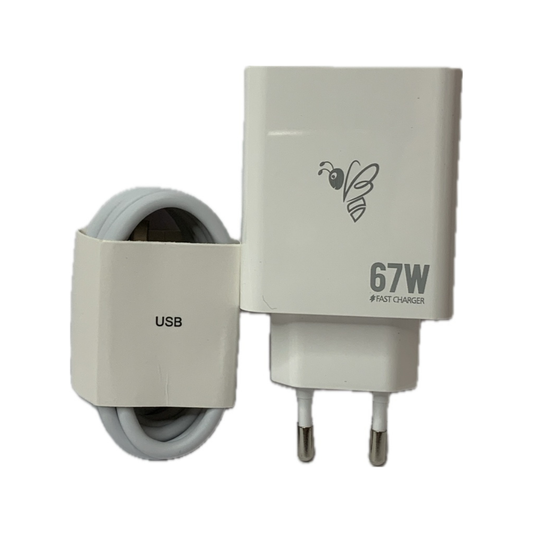 HROLAN (67W) Wall Charger Super Fast A06, Type-C PD