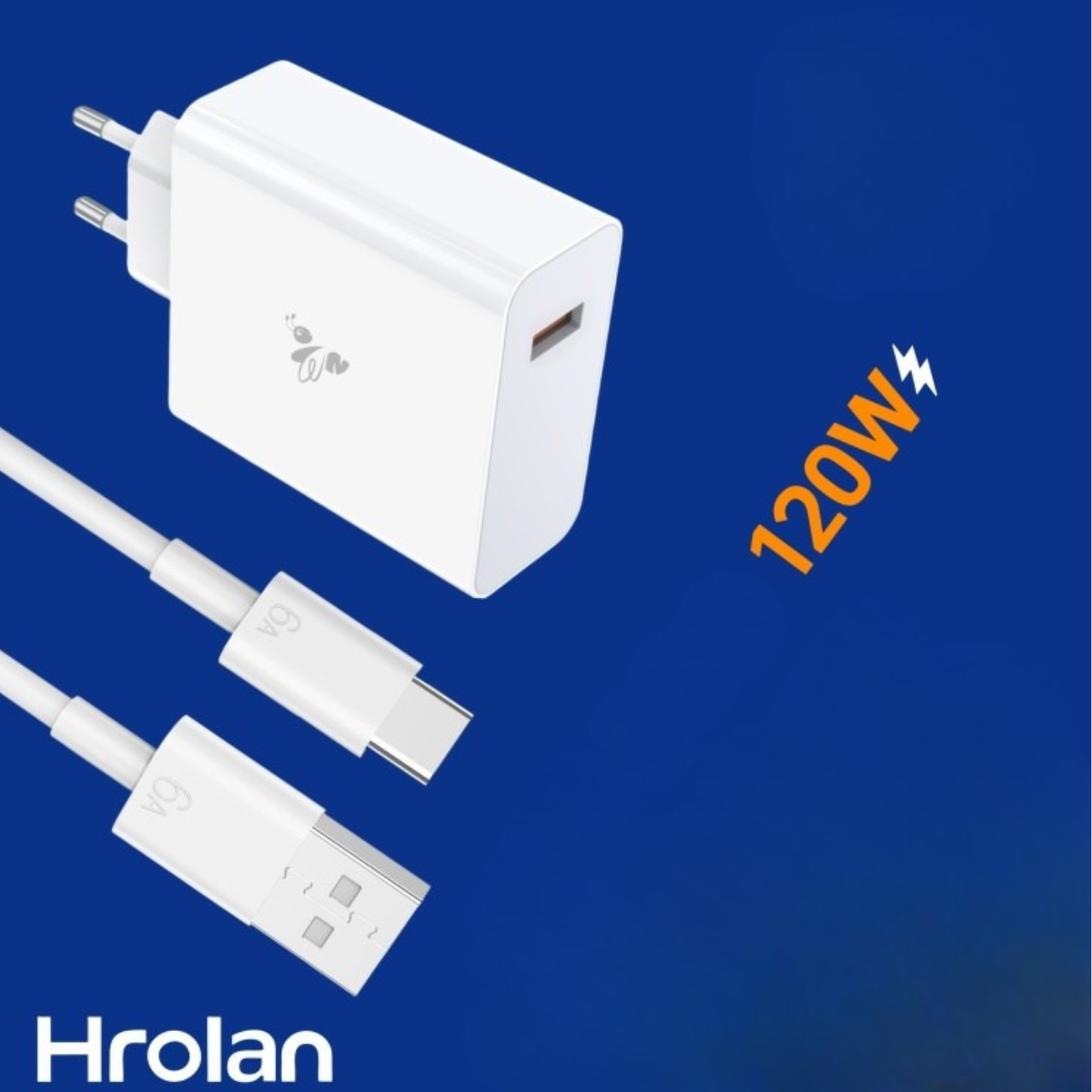 HROLAN (120W) Wall Charger A05 Super Fast