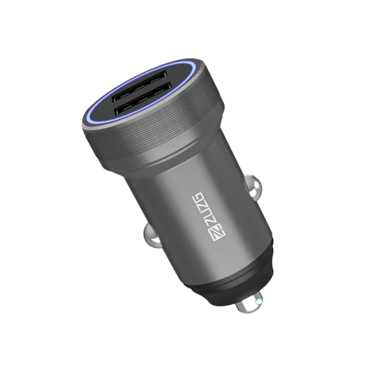 C04S Metal Dual USB Car Charger