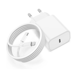 Apple (20W) Wall Charger for iPhone, USB-C Cable 2m, MFi Certified