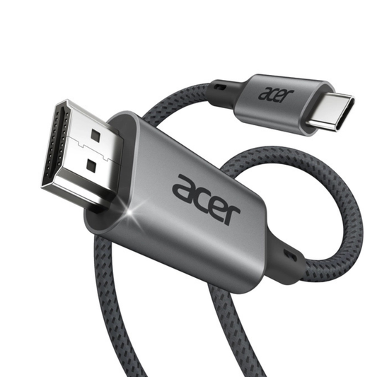 Acer 2M USB-C to DisplayPort Cable 4K 60Hz & 2K 144Hz Thunderbolt 3/4