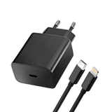 BLUE STAR (20W) Wall Charger 3A with Type-C to Lightning Cable, PD & QC4.0