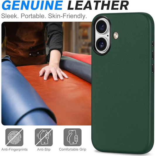 iPhone 17 SHIELDON Leather MagSafe Case