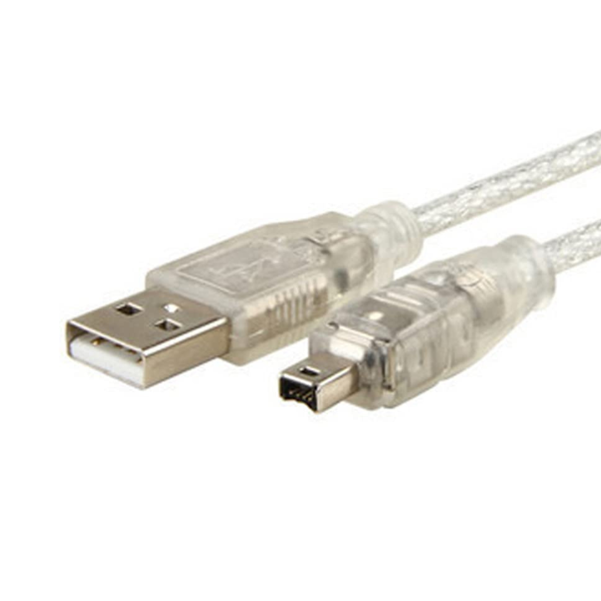 Xiwai USB Male to Firewire IEEE 1394 4-pin Male iLink Adapter Cable for SONY DCR-TRV75E DV