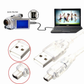 Xiwai USB Male to Firewire IEEE 1394 4-pin Male iLink Adapter Cable for SONY DCR-TRV75E DV