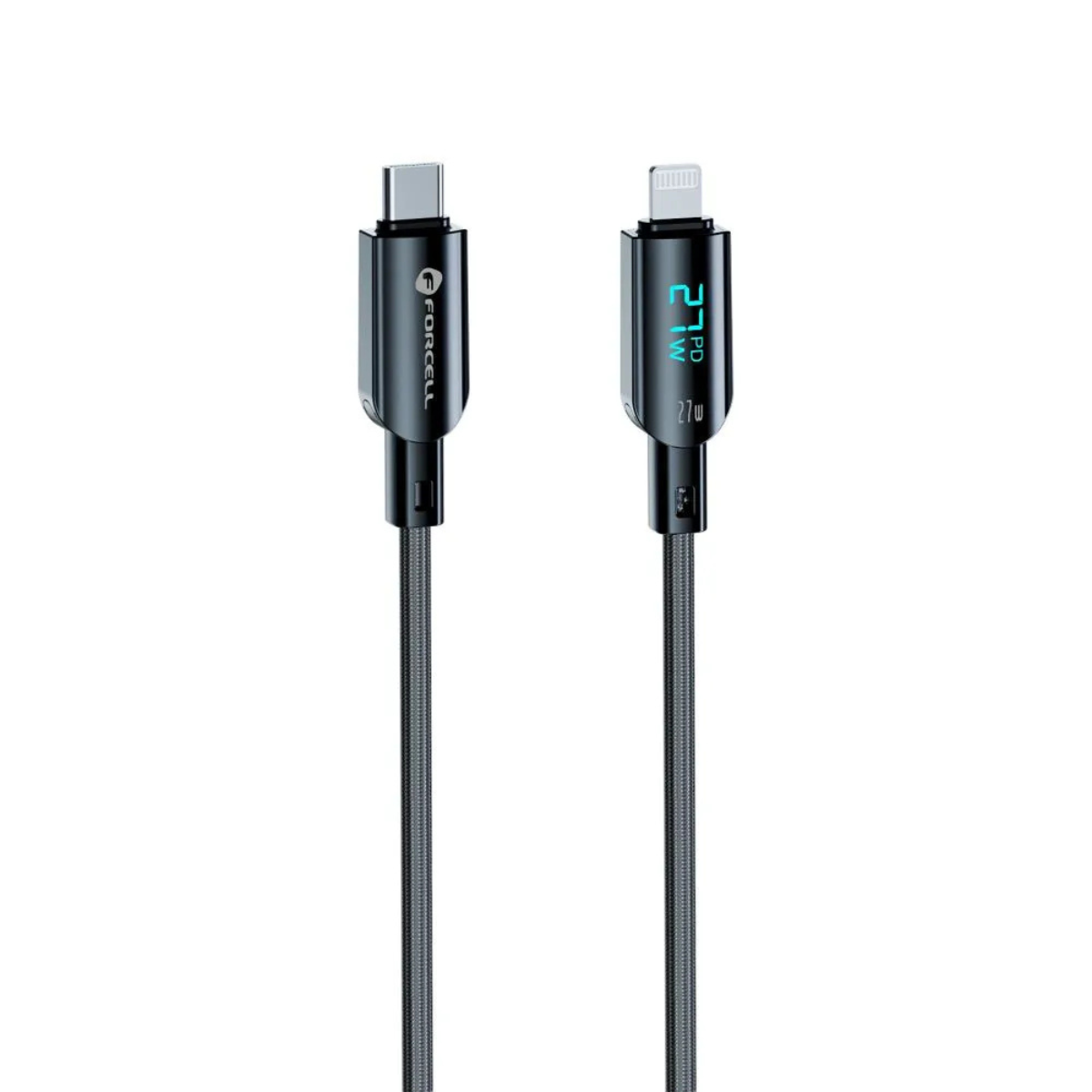 Cable USB-C to Lightning  (27W) PD 3A , 1.2m