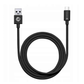 Cable USB-A to Micro USB-Tube, 2.4A, 1m, C321
