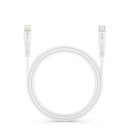 FORCELL 27W F-Energy USB-C to Lightning Cable – PD / 3A / Silicone / 1m (C346)