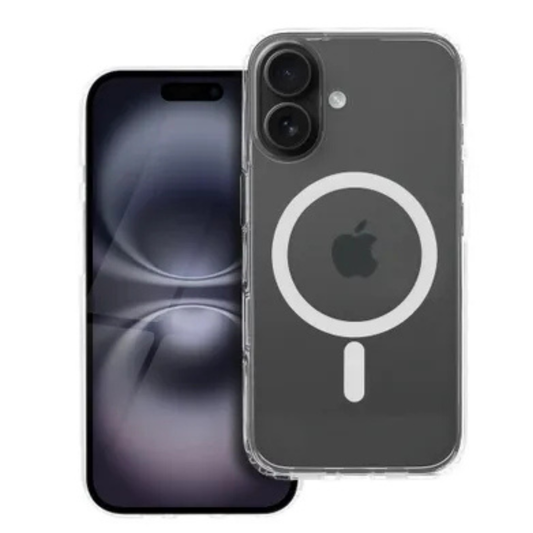iPhone 16 / 16 Pro / 16 Pro Max Forcell F-Protect Clear Hybrid Premium MagSafe Case – Transparent
