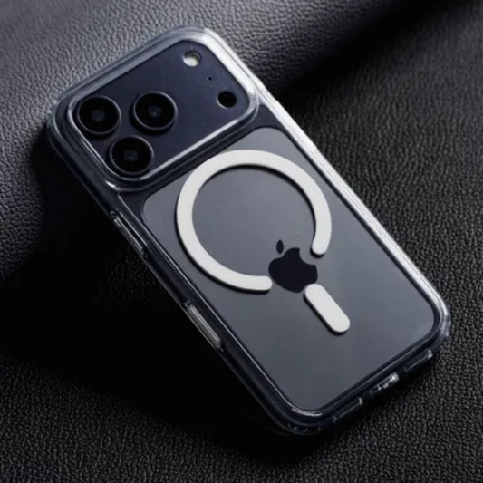 iPhone 17 Pro / 17 Pro Max Forcell F-Protect Clear Hybrid Premium MagSafe Case – Transparent