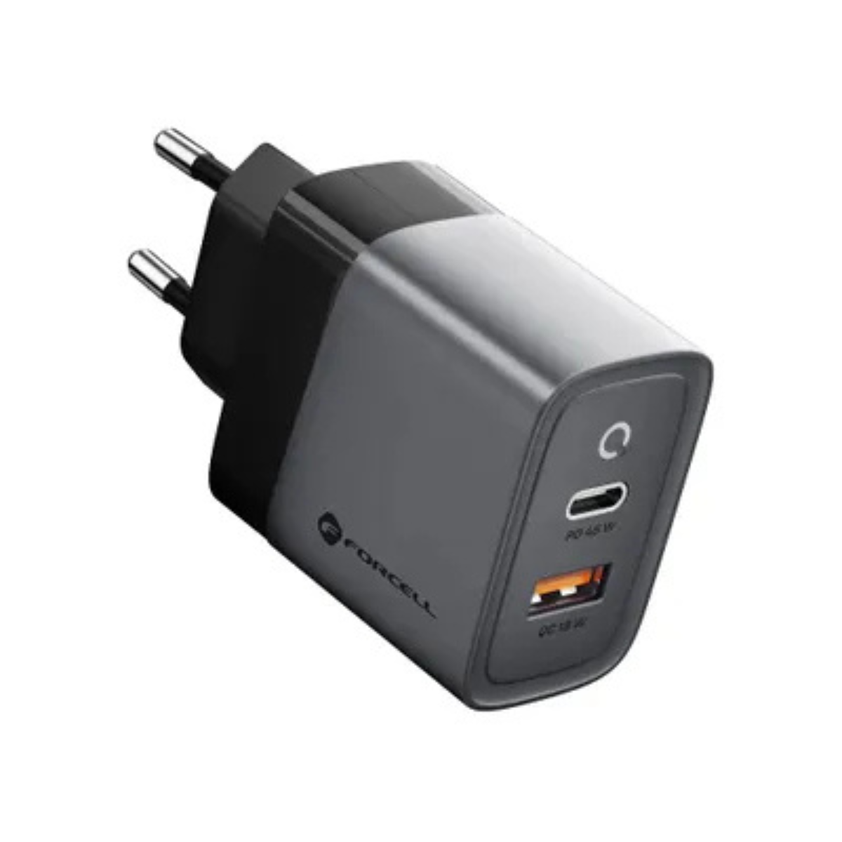 Forcell F-Energy (45W) GaN USB-C + USB-A Wall Charger QC4.0 PD 4A VT-39