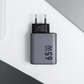 FORCELL F-Energy (65W) GaN 2 × USB-C + USB-A Wall Charger QC4.0 PD 4A VT-42B