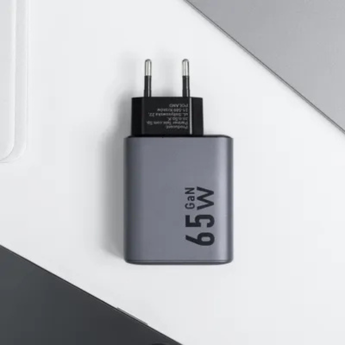 FORCELL F-Energy (65W) GaN 2 × USB-C + USB-A Wall Charger QC4.0 PD 4A VT-42B