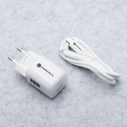 33W Wall Charger GaN III USB-C with Cable – Fast Charging