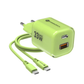33W Wall Charger GaN III USB-C with Cable – Fast Charging