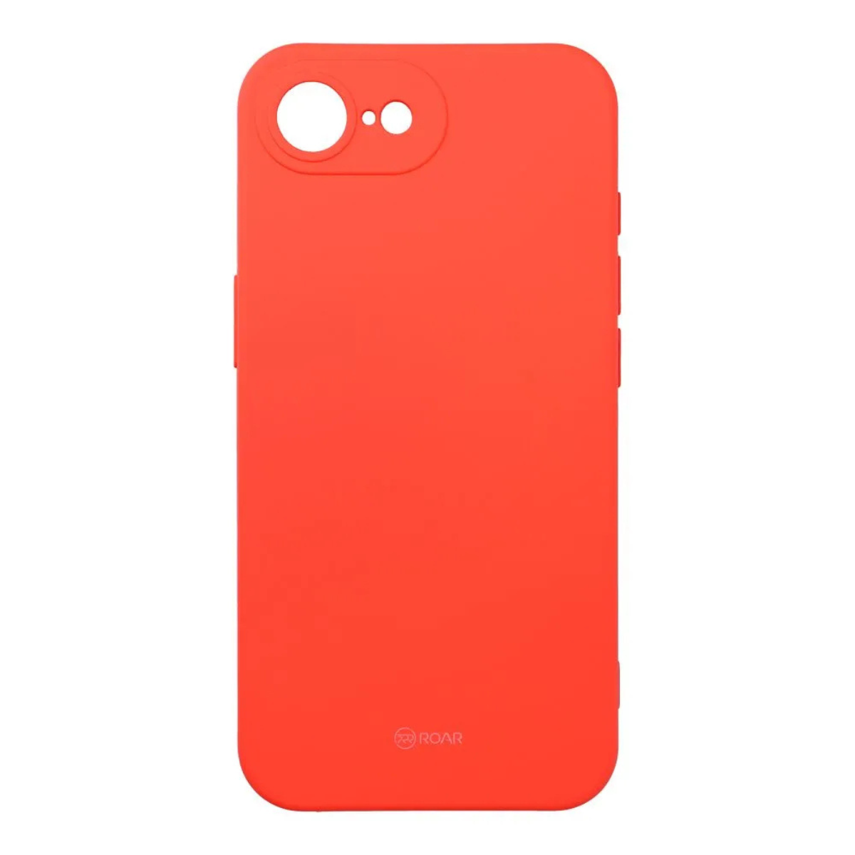 iPhone 16e (SE 4 – 2025) / 17e – Peach Case ROAR ALL DAY COLORFUL JELLY