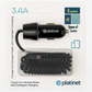 Platinet Universal Car Charger – Dual USB Ports