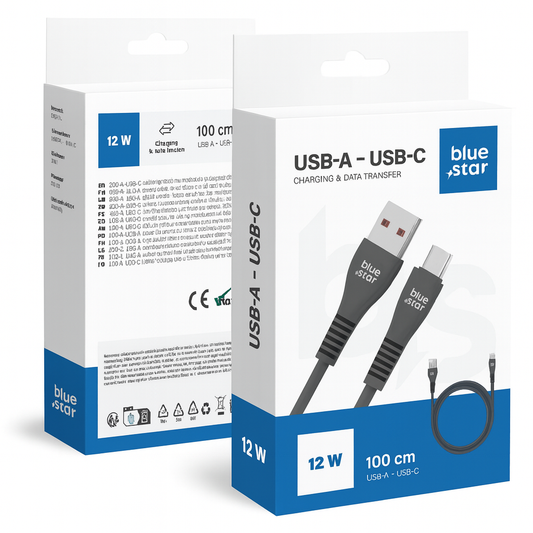 BLUE STAR Cable 12W USB A to Micro USB2A