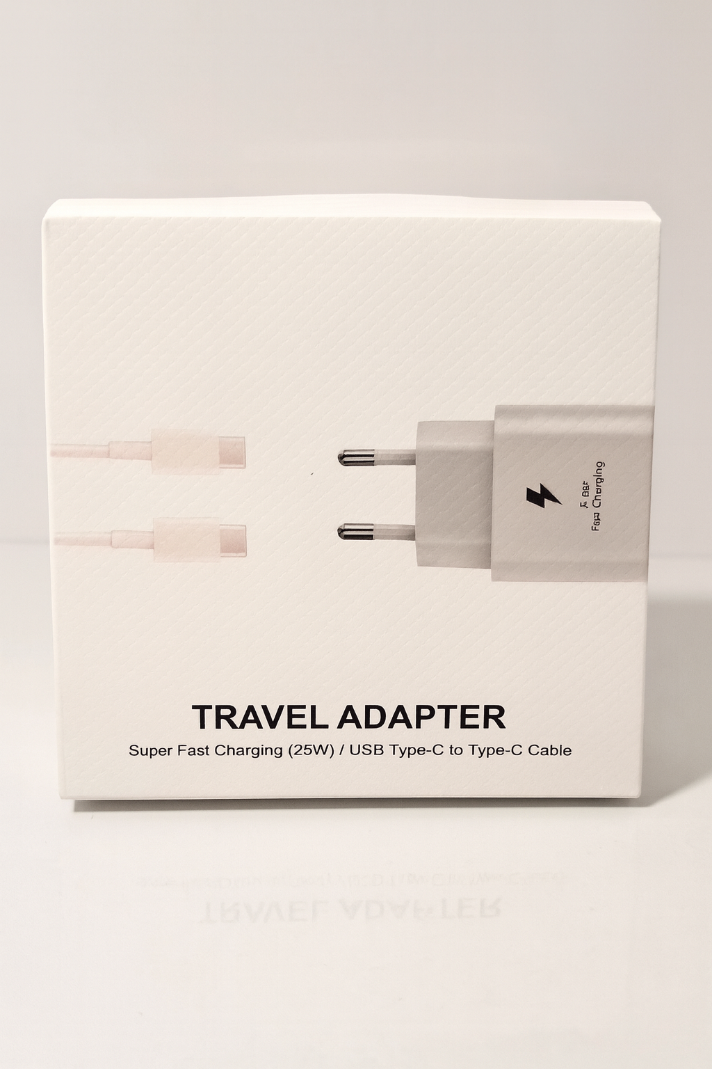PREPHONE (25W) Wall Charger USB-C to USB-C Travel Adapter