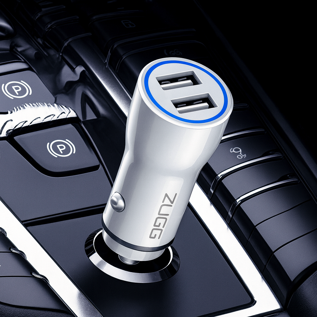 Chargeur de voiture double USB ZUZG ZC-C10S