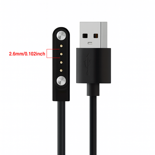 2 pins 4pins Smartwatch Dock Charger Adapter USB